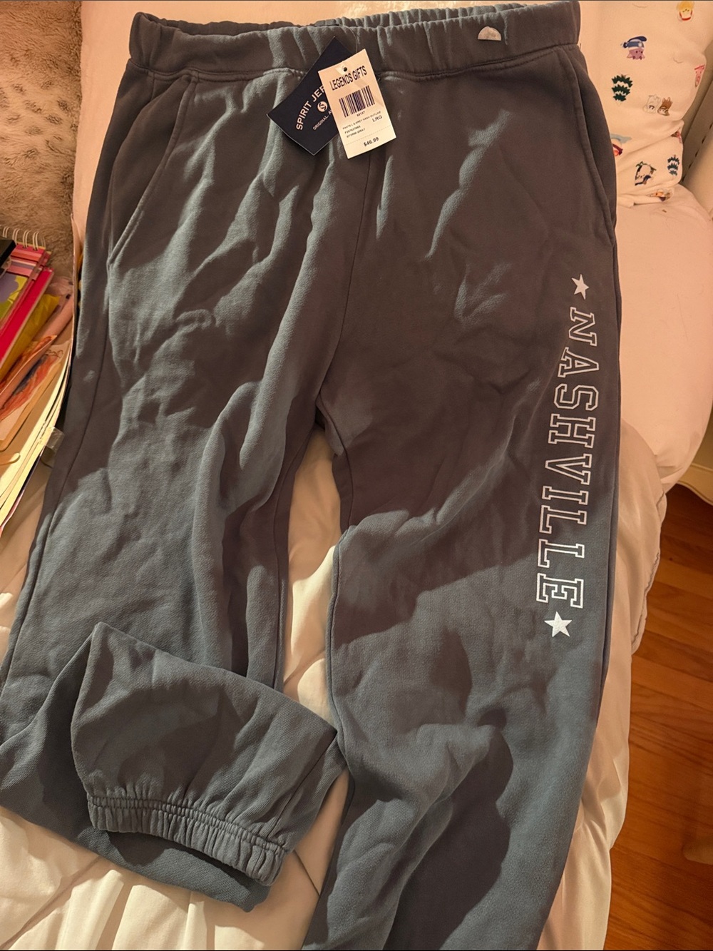 Women's Nashville Graphic Sweatpants - Gray